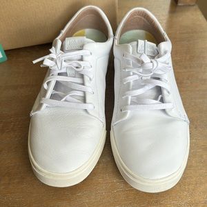 Olukai White Leather Sneakers